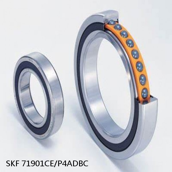 71901CE/P4ADBC SKF Super Precision,Super Precision Bearings,Super Precision Angular Contact,71900 Series,15 Degree Contact Angle